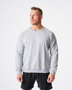 NVGTN Crew Neck Tröjor Herr Grå | SE132WN