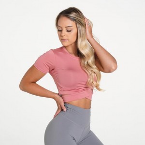 NVGTN Crossbody Tee Blast Dam Rosa | SE486KO