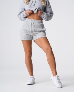 NVGTN Essential Lounge Shorts Dam Grå | SE352FD