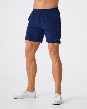 NVGTN Flex Shorts Herr Marinblå | SE262WN