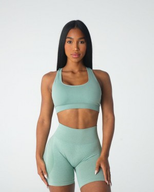 NVGTN Inspire Seamless Sport Bh Dam Olivgröna Gröna | SE762IL