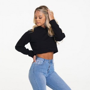 NVGTN Kick Back Hoodie Dam Svarta | SE780MQ