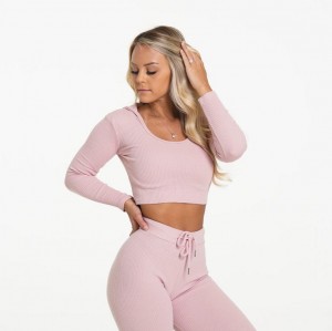 NVGTN Lazy Day Lounge Long Sleeve Blast Dam Rosa | SE241UZ