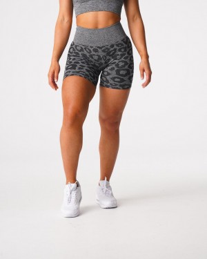 NVGTN Leopard Seamless Shorts Dam Svarta | SE456FD