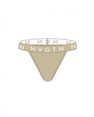 NVGTN Lifestyle String Tillbehör Dam Beige | SE041GS