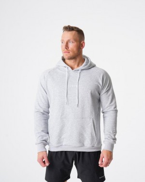 NVGTN Lounge Hoodie Herr Grå | SE730WN