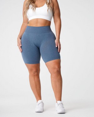 NVGTN Pro Seamless Shorts Dam Blå | SE299DF