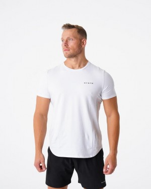 NVGTN Pulse Fitted Tee T-shirt Herr Vita | SE743GS